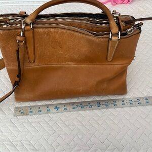 Coach Brown Leather Satchel vintage